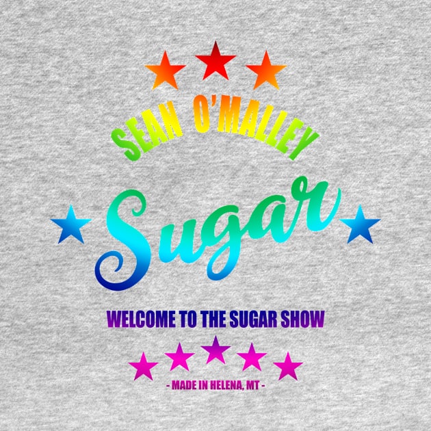 Sugar Sean O'Malley Rainbow Script by SavageRootsMMA